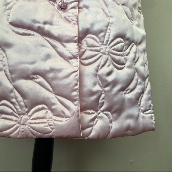 Vintage 50s Coquette Bow Puffer I. Magnin Coat - Picture 10 of 13